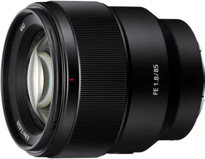 SONY SEL85F18 Standard Prime Lens  (Black, 85 mm)