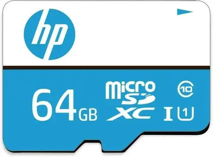 HP MX310/MI310 MI310 64 GB MicroSDXC Class 10 100 MB/s Memory Card Compatible with Mobile, Tablet, Camera, Computer, Gaming Console