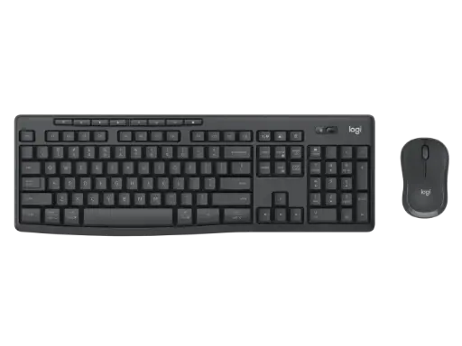 Henture Alive Set of 5 Keyboard and Mouse Combo with USB Hub, C-Type OTG Cable,Mouse Pad Combo Set  (Black)