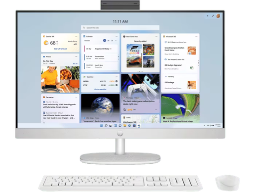 HP OmniStudio All-in-One 32, Intel Core Ultra 7 155H,NVIDIA RTX 4050,31.5inch(80.01cm),4K UHD,IPS,Three-Sided Micro-Edge, Anti-Glare,550 nits,16GB DDR5,1TB SSD,(Win11,MSO21,Silver,9.56kg),c0016in